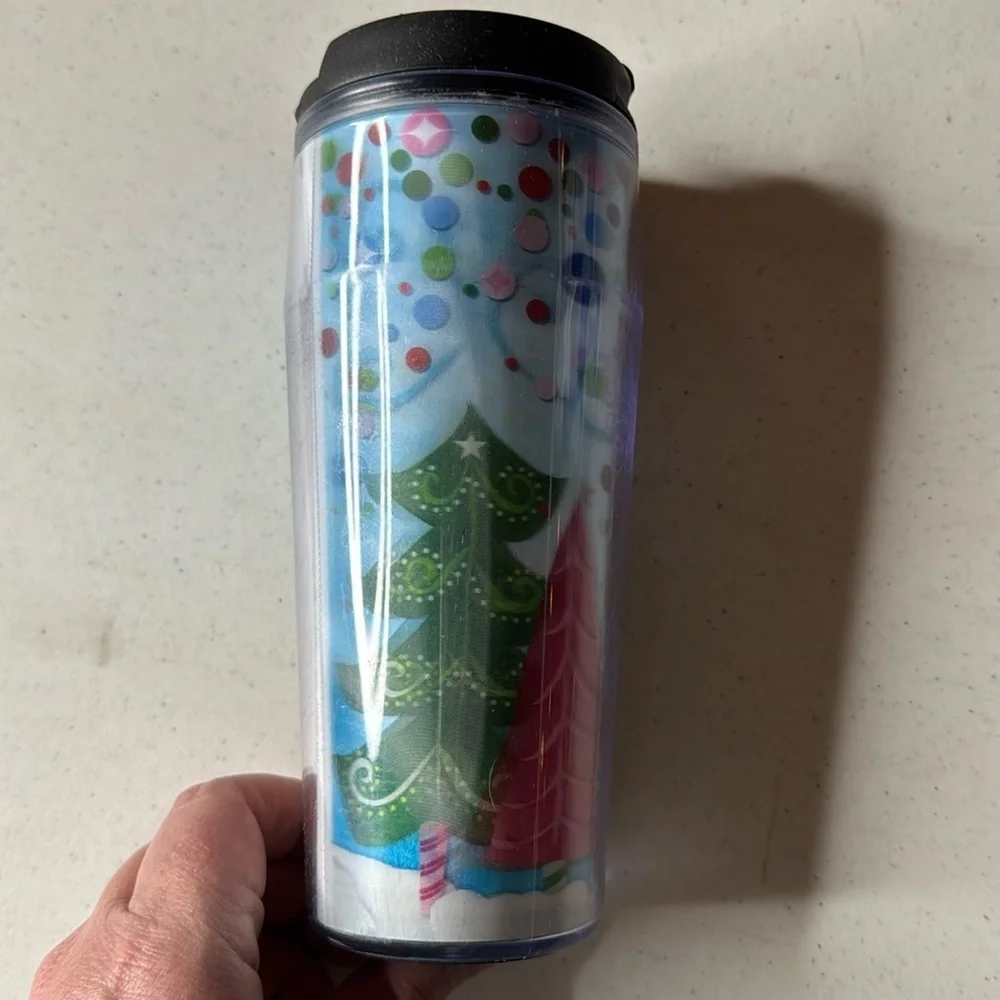 Vintage 2004 Rare Starbucks Plastic Tumbler 16 Oz